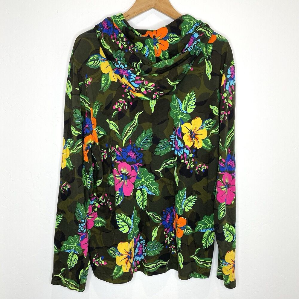 Polo by Ralph Lauren Floral Camouflage Women's Hoodie - Picture 4 of 10